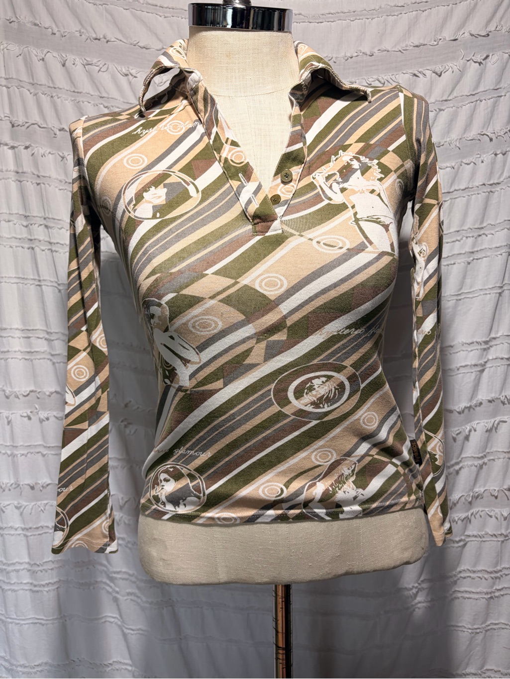Vintage Hysterics Glamour Long Sleeve Top